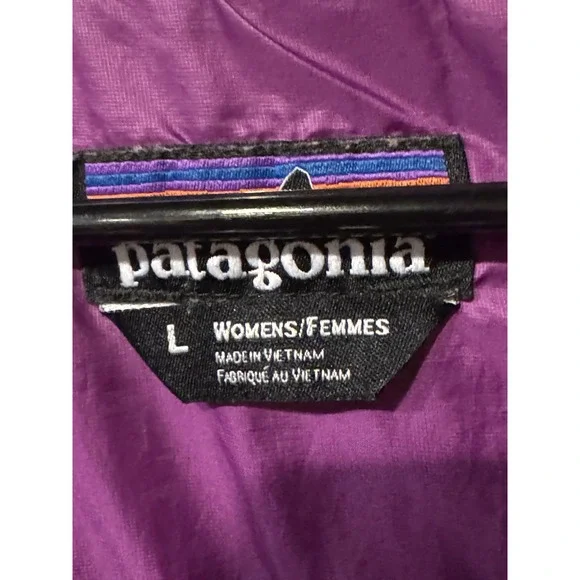 Patagonia Womens Puffer Jacket Size Large Purple - Picture 4 of 5